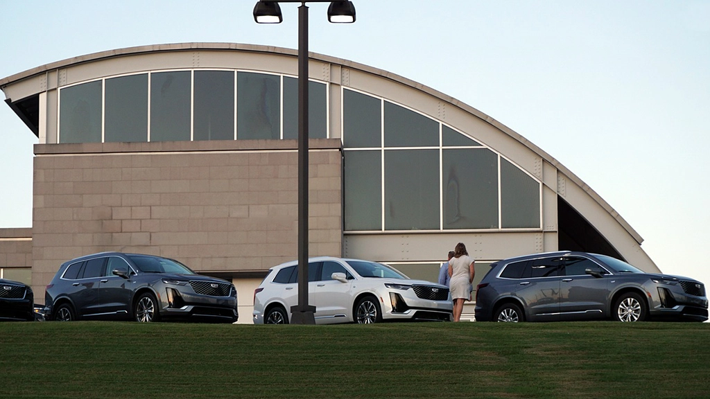 Dealership car lot